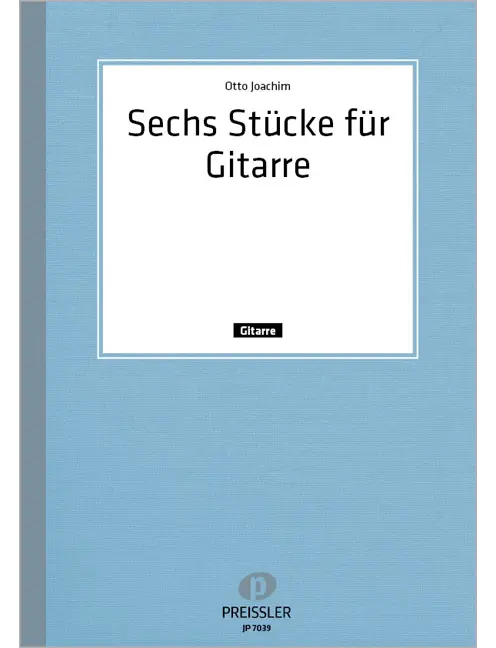 Sechs Stücke für Gitarre 1971